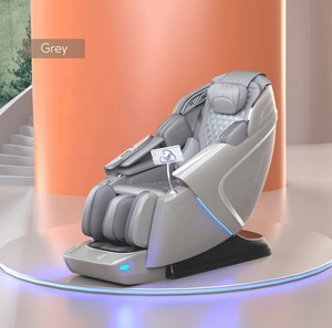 Silla de Masaje Corporal de Lujo OEM con Control por Voz IA, Mecanismo Suave 4D 5D, Gravedad Cero, Tecnología de Compresión de Aire Tipo Cápsula Espacial - Product Image 5