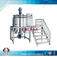 Agitateur électrique liquide pour laboratoires alimentaires et cosmétiques ; Mélangeur de type réservoir avec agitateur ; Machine de production de savon liquide et de shampoing