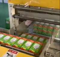 Machine d'emballage et de scellage thermorétractable automatique contrôlée par PLC pour sacs en plastique et emballages en carton, capacité de 1000 kg