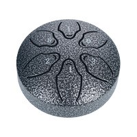 Mini Ethereal Steel Tongue Drum 3-Inch 6-Tone Percussion Instrument Portable Small Drum for Kids New Export Children's Drum