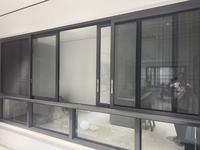Fenêtre coulissante JUNYAO pour cuisine et restaurant, à rupture de pont thermique, Low-E, insonorisée, certifiée Energy Star, extérieure, NFRC AS2047 CE, personnalisable OEM