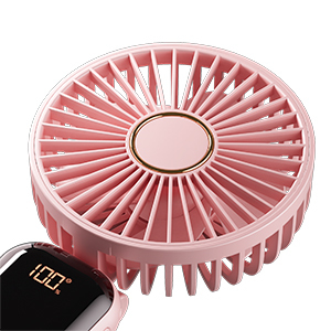 Ventilateur portatif à piles, rechargeable par USB, pliable, pour usage domestique, ventilateur de refroidissement réglable - Product Image 2