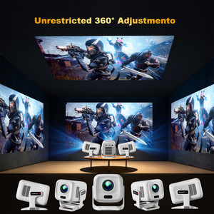 Proyector Portátil Android 1080P LCD Mini Proyector WiFi6 5.4 con Corrección Trapezoidal Automática para Cine en Casa - Product Image 1