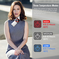Smart Charging Upgraded Heating Scarf Wholesale Winter Heating Men Women Couple Scarf Heating Shoulder Pad Warm Cold-proof Scarf