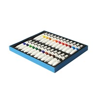 Série de peinture à l'huile à séchage rapide sur toile, 24 couleurs, 12 ml, plusieurs couleurs au choix, adaptées à différents besoins