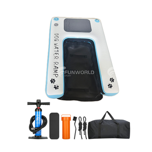 Personnalisé DWF <span class=keywords><strong>Piscine</strong></span> Chien Rampe <span class=keywords><strong>Gonflable</strong></span> Dock Plate-forme pour Chien Portable Accessoires pour Chiens et Chats - Product Image 1