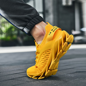 Zapatos Deportivos Casuales para Hombre, para Correr, con Amortiguación, Material de Suela de Goma y Malla - Product Image 6