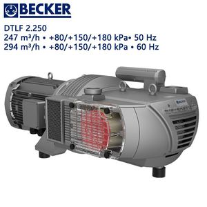 Compresseur industriel stationnaire Becker DT4.40K sans huile, refroidi par air, alimentation CA - Product Image 4