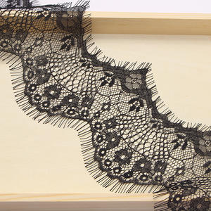 3 metri/lotto di larghezza 9.5cm Non elasticizzato Multi colori con rifinitura ciglia in pizzo francese - Product Image 3