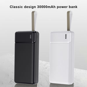 IS-Q9 Outdoor <strong>Power</strong> <strong>Bank</strong> Portable a Grade Li-Polymer Abs Battery Slim Powerbank 30000mAh - Product Image 3