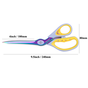 Vàng Phoenix 9.5 Inch Titan Tráng Thép Không Gỉ Vải Kéo Vải Cắt Kéo Thợ May Cho May - Product Image 2