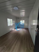 Bureaux mobiles en conteneurs de 20 pieds et 40 pieds, maisons préfabriquées modulaires amovibles portables