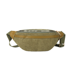 Bolso Bandolera Casual Coreano <span class=keywords><strong>de</strong></span> Pana <span class=keywords><strong>para</strong></span> Mujer, Regalo Promocional <span class=keywords><strong>de</strong></span> Moda, Riñonera Vintage <span class=keywords><strong>de</strong></span> Pana, Bolso Deportivo <span class=keywords><strong>de</strong></span> Hombro y Cintura - Product Image 6