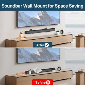 Notiela <strong>Soundbar</strong> Mount <strong>Shelf</strong> for for for Vizio for Onn-Wall Mount Bracket for Sound Bars and TV - Product Image 4