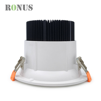 Fournisseur de la Chine Projecteur commercial de 6 pouces Downlight 30W 35W Spot encastré LED COB anti-éblouissement