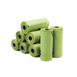 ถุงใส่ขี้สุนัขย่อยสลายได้ 100% ผลิตจากแป้งข้าวโพด ปริมาณมาก พิมพ์โลโก้ได้ - Product Image 1