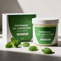 Beurre capillaire doux et soyeux, formule délicate, non collante, pour usage quotidien, texture riche, nourrissant en profondeur, personnalisable en petites séries (OEM)