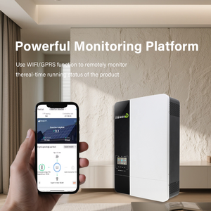 <span class=keywords><strong>Growatt</strong></span> <span class=keywords><strong>SPF</strong></span> <span class=keywords><strong>3500ES</strong></span> 3500W 3,5 kw Système d'énergie solaire complet onduleur à batterie solaire monophasé hors réseau - Product Image 4