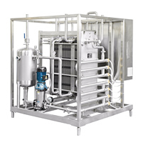 Machine de pasteurisation UHT en acier inoxydable pour ligne de remplissage aseptique de lait, de jus et de boissons