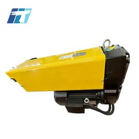Palans électriques à câble de 10 tonnes avec commande suspendue et télécommande, IP55 CE ISO, personnalisables, style européen, palan électrique à poutre simple