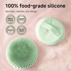Soft Exfoliating Body Bath <b>Shower</b> Scrubber Loofah Brush <b>Sponges</b> Soft Silicone - Product Image 5