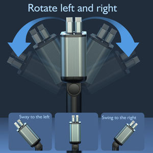 ที่ชาร์จในรถยนต์แบบเร็ว 4-in-1 กำลังไฟ 120W รุ่นใหม่ พร้อมสายชาร์จแบบยืดหดได้ รองรับ PD Charge และ QC3.0 สำหรับโทรศัพท์มือถือ แรงดันไฟฟ้า 12-24V ช่องชาร์จ 4-in-1 - Product Image 6