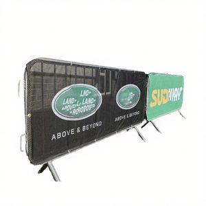 Barricada de Malla Impresa Personalizada, Barrera Publicitaria, Cubierta Metálica para Control de Multitudes, Valla para Eventos Deportivos - Product Image 3
