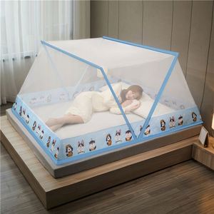 Moustiquaire et baldaquin pliables autoportants 100 % polyester pour adultes, installation gratuite, usage domestique, été - Product Image 6
