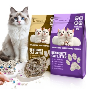 OEM ODM Factory Wholesale Long-Lasting Deodorization 5kg Easy Scoop Kitty Strong Clumping Bentonite <b>Cat</b> <b>Litter</b> - Product Image 1