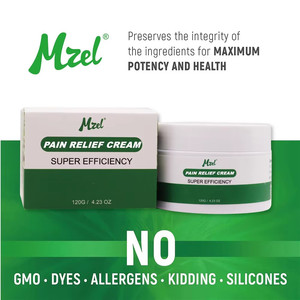 <span class=keywords><strong>Mzel</strong></span> Gros Private Label Naturel Genou Soulagement de La Douleur Musculaire Crème - Product Image 6