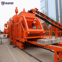 Machine automatique de fabrication de blocs creux QT15-15, ligne de production de briques en ciment, prix usine