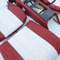 Kit de modernisation intérieure rouge, de l'ancien au nouveau, sièges en cuir de luxe, amélioration de l'intérieur en cuir pour Bentley Continental GT