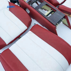 Kit de actualización interior rojo de lujo, de cuero, para Bentley Continental GT, de lo antiguo al nuevo. - Product Image 6