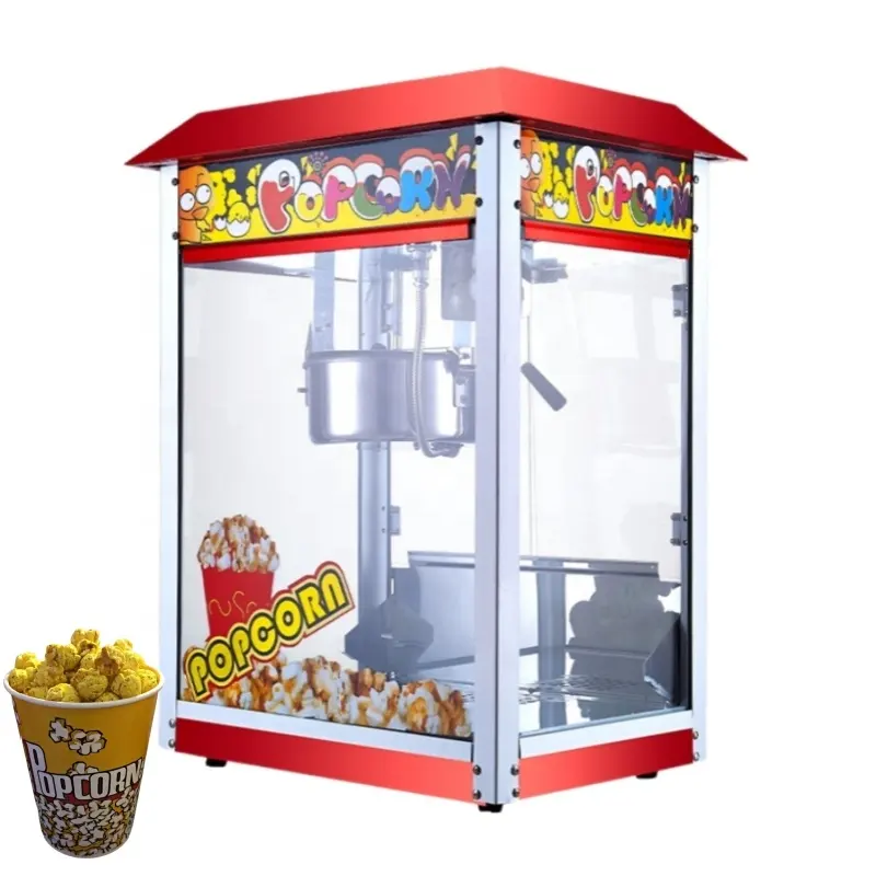 Machine industrielle électrique de pop-corn de caramel doux de machine automatique de pop-corn pour le cinéma