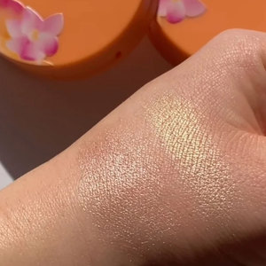 Face Makeup Pink Color Blusher Highlighter Blush Palette Set 3 in 1 <b>Bronzer</b> & Highlighters Vegan Makeup Eyeshadow - Product Image 5