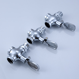 วาล์วฟลัชวาล์วแบบติดผนังทองแดงชนิดเหยียบ 2.0-2.5 นิ้ว ประหยัดน้ำ ดีไซน์อุตสาหกรรม - Product Image 1