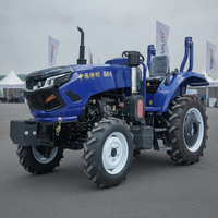Tracteur agricole miniature 4x4 de 70 CV et 80 CV, directement de l'usine, avec rotoculteur pour vergers