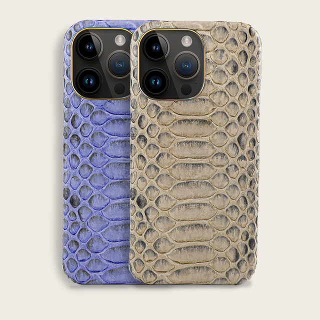 Luxury Muti-Color Cowhide Crocodile Print Genuine Leather Phone Case for iPhone 13 14 15 Pro Max Custom Factory