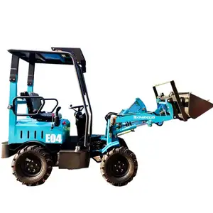 Lawn Mini Front End Loader Electric Battery Engineering Construction Machine Mini Loader