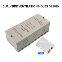 Boîtier d'alimentation pour contrôle d'accès RETO 12V 5A pour serrure électrique, serrure magnétique et système de sécurité d'entrée de porte