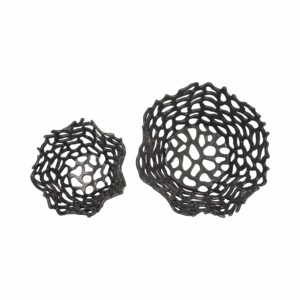 Ciotola in ceramica scultorea dal design astratto per centrotavola da caffè, decorazione per soggiorno. - Product Image 5