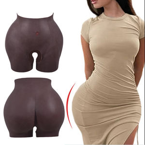 중국 제조 여성용 오픈 가랑이 팬티 인조 실리콘 엉덩이 보정 패드 실리콘 반바지 - Product Image 3