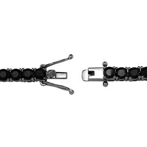 Kalung rantai tenis 4mm liontin semanggi empat daun musim panas kalung Choker Zircon Ice Out untuk perhiasan mode wanita - Product Image 4