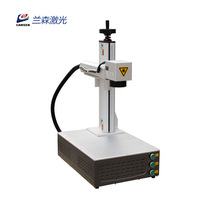 Machine de marquage laser à fibre Raycus 20W CNC portable de bureau pour métal, bijoux, ABS, PC, AI/DXF/EZCAD/LightBurn