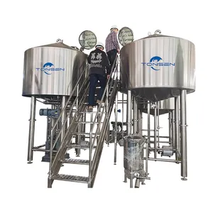 Craft Beer Brewing Equipment 1500L 20hl 2000L 2500L Commercial Beer Brewery Equipment Industrial Beer Brewing Equipment