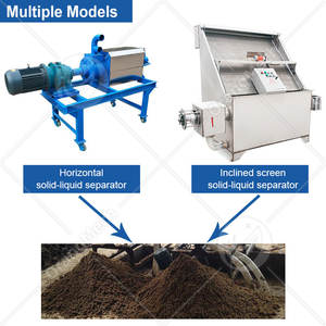 Máquina Automática de Extrusión de Tornillo para Deshidratación de Residuos Avícolas ORME, Separador de Sólidos y Líquidos para Estiércol de Cerdo - Product Image 3