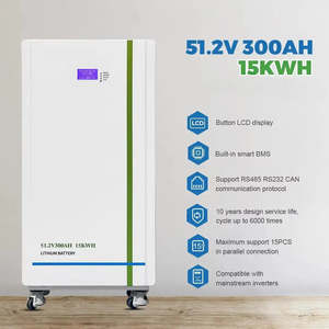 51.2V <b>48V</b> 300Ah 15 Kwh Lithium Iron Phosphate <b>Battery</b> for Home Solar Energy <b>48v</b> 280ah 300ah 5kw 10kw 20kw Storage - Product Image 1