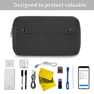 Portable Waterproof Travel Storage Electronic Accessories Case Cable Organizer Bag Pouch