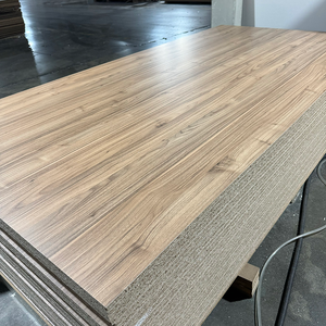 Suministro directo de muebles de oficina de tablero de partículas de capa de melamina negra de alta calidad, tablero de partículas <span class=keywords><strong>OSB</strong></span> a prueba de agua - Product Image 5