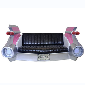 1960 Kursi Industri Merah Muda Amerika Retro Restoran <span class=keywords><strong>Sofa</strong></span> Mobil Kursi Empuk <span class=keywords><strong>Sofa</strong></span> untuk Dijual - Product Image 4